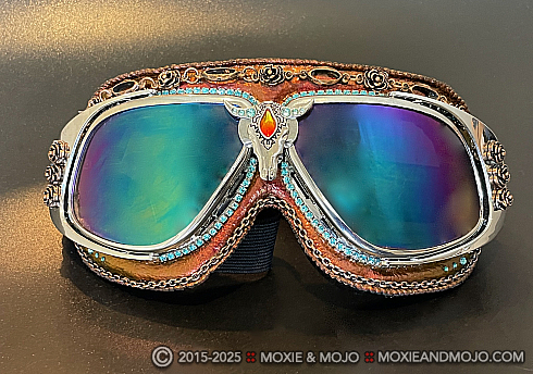 Moxie and Mojo Ten Miles from Tucson Goggles