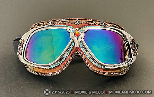 Moxie and Mojo Ten Miles from Tucson Goggles