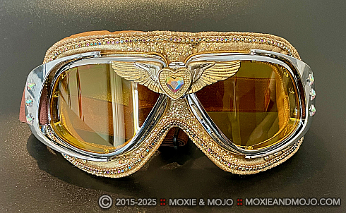 Moxie and Mojo Gold Mine Goggles