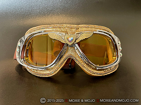 Moxie and Mojo Gold Mine Goggles