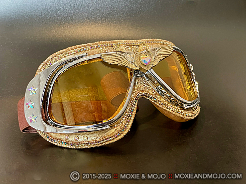 Moxie and Mojo Gold Mine Goggles