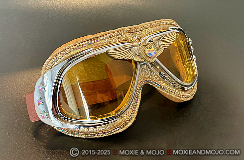 Moxie and Mojo Gold Mine Goggles