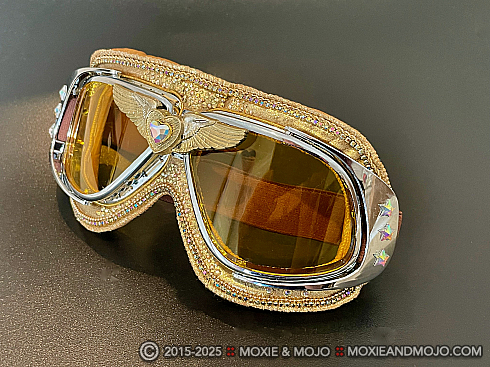 Moxie and Mojo Gold Mine Goggles