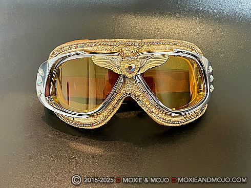 Moxie and Mojo Gold Mine Goggles