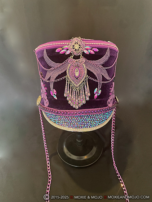 Moxie and Mojo Purple Daze Hats
