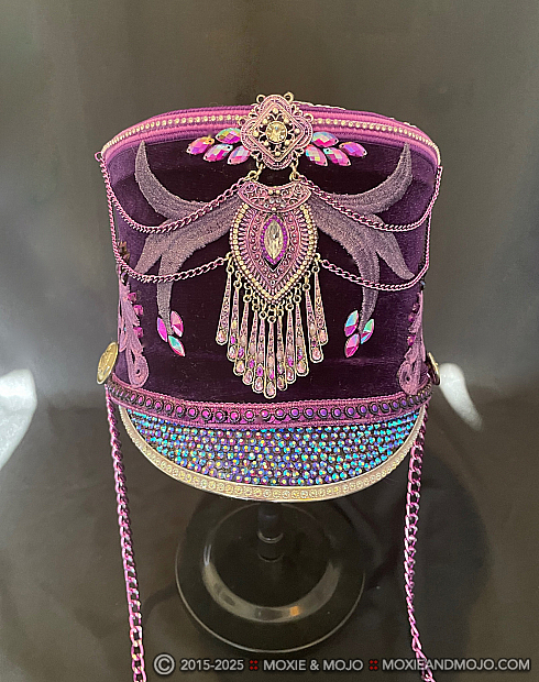 Moxie and Mojo Purple Daze Hats