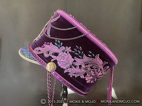 Moxie and Mojo Purple Daze Hats