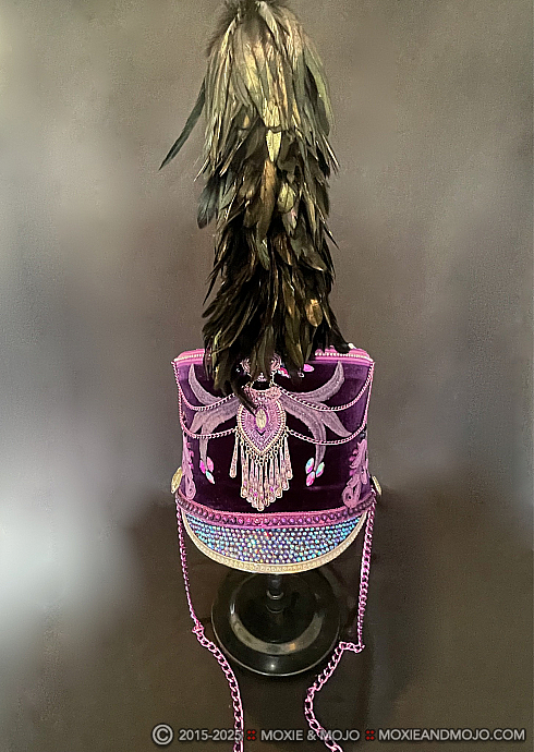 Moxie and Mojo Purple Daze Hats