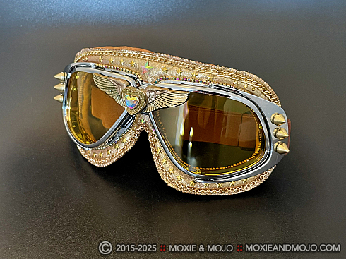 Moxie and Mojo Oh my Heart & Wings & Stars Goggles