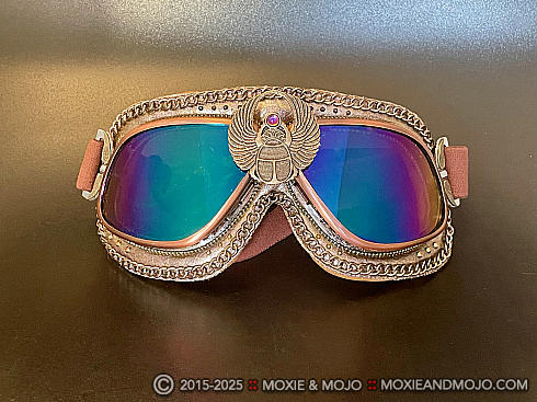 Moxie and Mojo Scarab Goggles