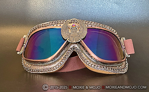 Moxie and Mojo Scarab Goggles