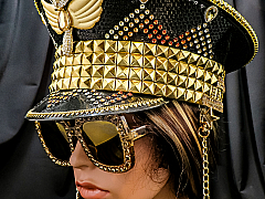 Moxie and Mojo Golden Angel Fox Hats