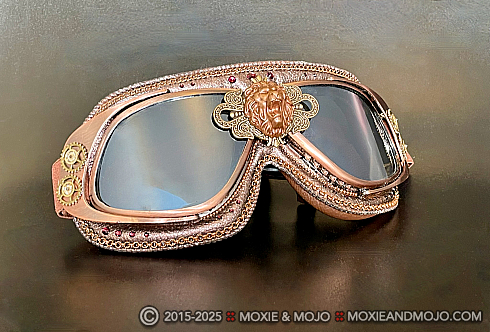 Moxie and Mojo Steampunk Lion Goggles
