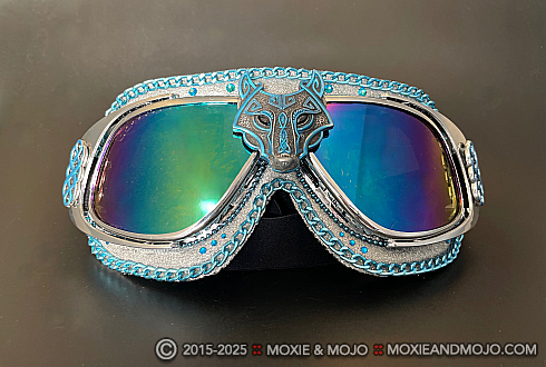 Moxie and Mojo Sacred Wolf Goggles