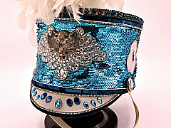Moxie and Mojo Blue Lion Hats