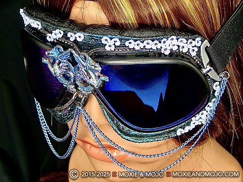 Moxie and Mojo Dragon Flower Goggles