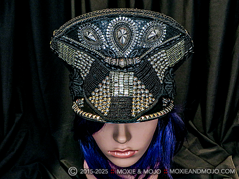Moxie and Mojo Silver Linings Captain Hats