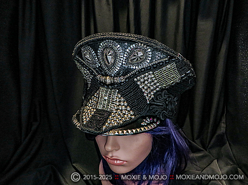 Moxie and Mojo Silver Linings Captain Hats