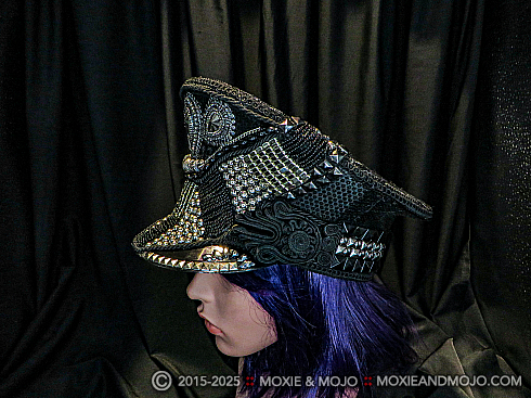 Moxie and Mojo Silver Linings Captain Hats