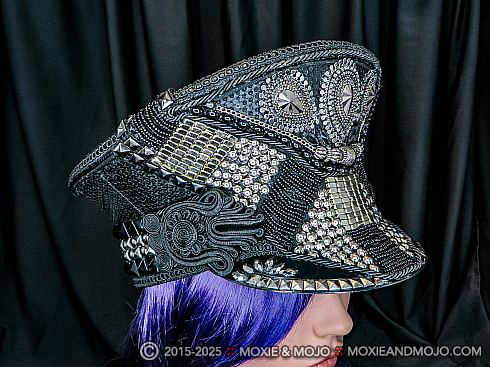Moxie and Mojo Silver Linings Captain Hats
