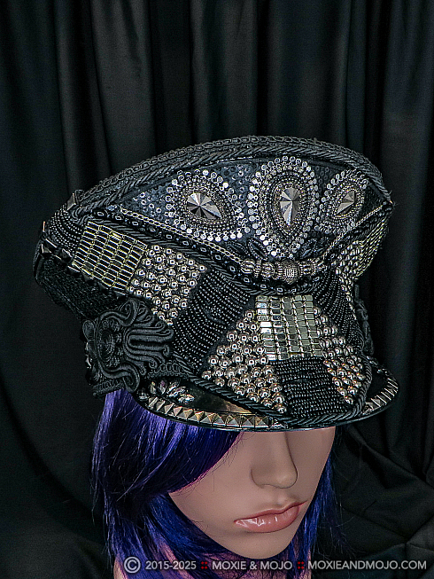 Moxie and Mojo Silver Linings Captain Hats