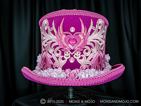 Moxie and Mojo Heart-On Couture Hats