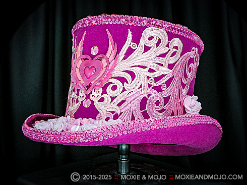 Moxie and Mojo Heart-On Couture Hats