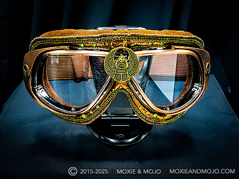 Moxie and Mojo Ancient Scarab Goggles