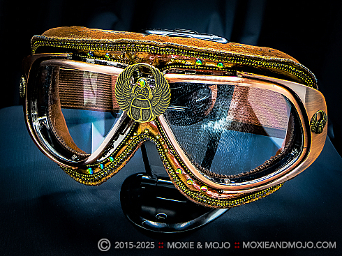 Moxie and Mojo Ancient Scarab Goggles