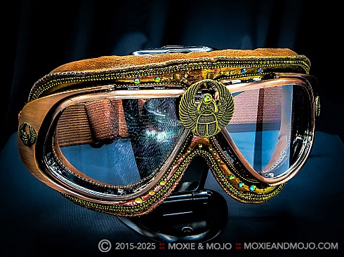 Moxie and Mojo Ancient Scarab Goggles
