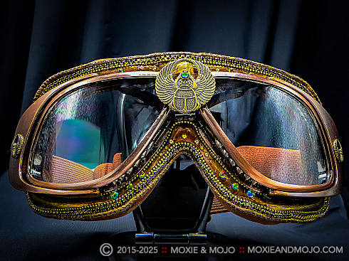 Moxie and Mojo Ancient Scarab Goggles