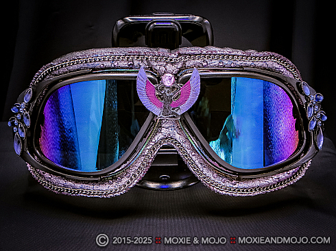 Moxie and Mojo Purple Isis Goddess Goggles