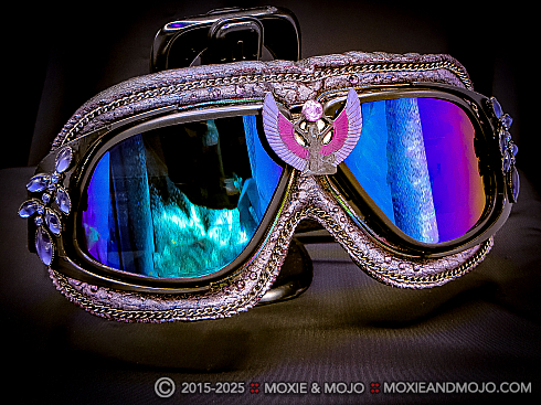 Moxie and Mojo Purple Isis Goddess Goggles