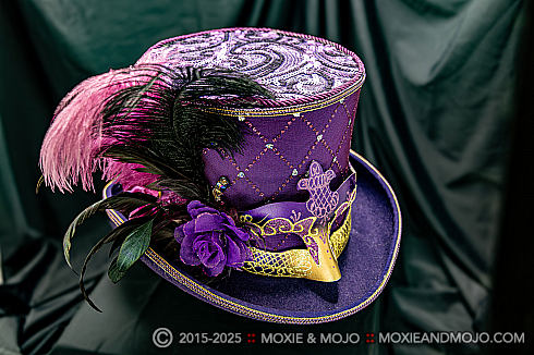 Moxie and Mojo Masquerade Ball Hats