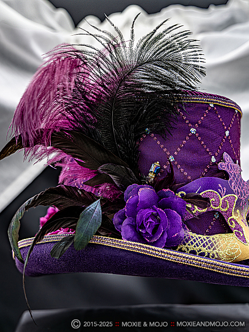 Moxie and Mojo Masquerade Ball Hats