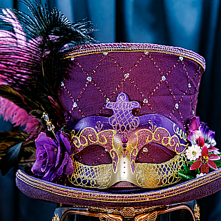Moxie and Mojo Masquerade Ball Hats