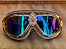 Moxie & Mojo - Goggles - Hamsa in Rose Gold