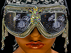 Moxie and Mojo Diamond Drops Goggles