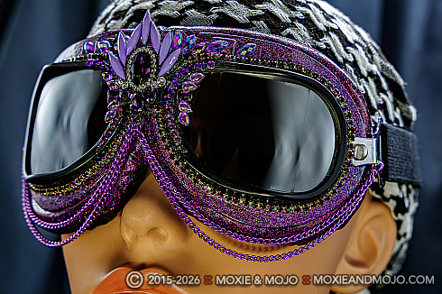 Moxie and Mojo Ultra-Violet Vixen Goggles