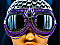 Moxie and Mojo Ultra-Violet Vixen Goggles