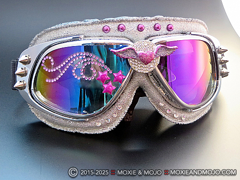 Moxie and Mojo Shiny Disco Stars Goggles