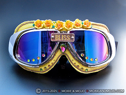 Moxie and Mojo Walking on Sunshine Goggles