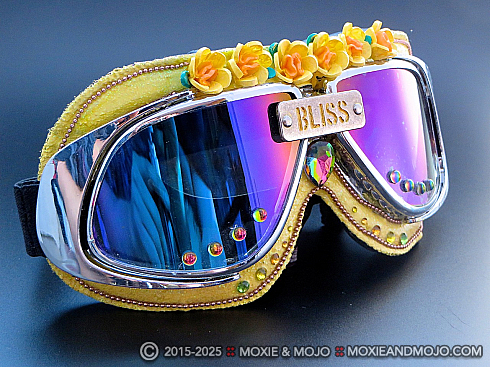 Moxie and Mojo Walking on Sunshine Goggles