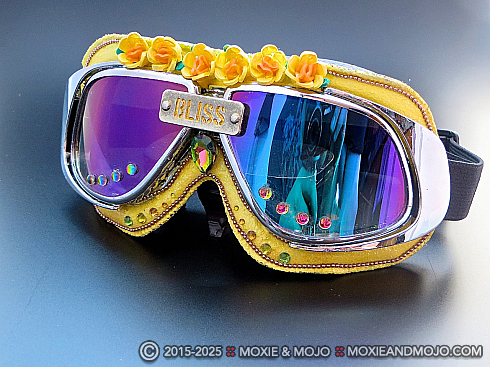 Moxie and Mojo Walking on Sunshine Goggles