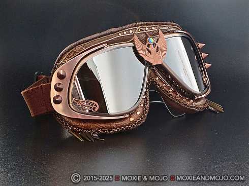 Moxie and Mojo Copper Isis Goggles