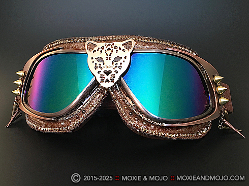 Moxie and Mojo Leopard Vision Goggles
