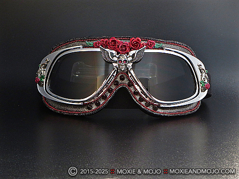 Moxie and Mojo Guns and Roses Goggles