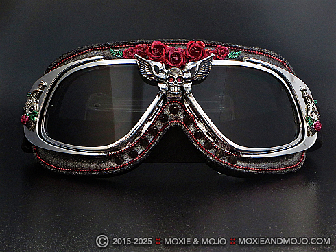 Moxie and Mojo Guns and Roses Goggles
