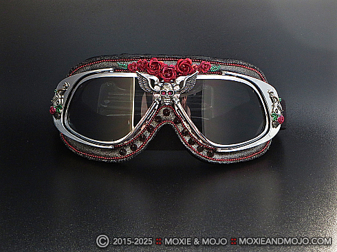 Moxie and Mojo Guns and Roses Goggles