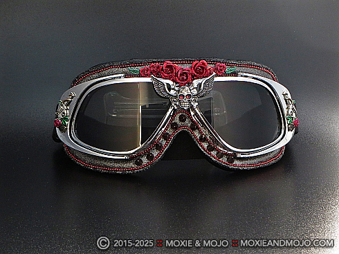 Moxie and Mojo Guns and Roses Goggles